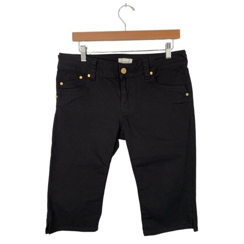 NWOT Favorite‎ Daughter | Long Slim Black Denim Shorts 30